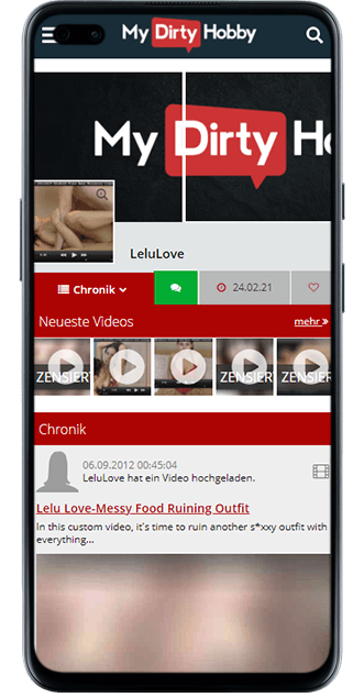 Lelu Love bei MyDirtyHobby